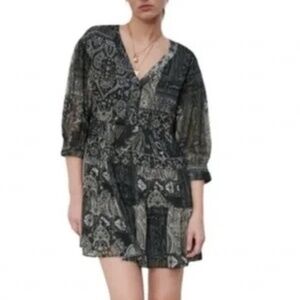 Paisley Mini Dress from Zara